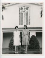 Campus leaders 1964-1965, Alicia Barrett and Mary Ann Engbers