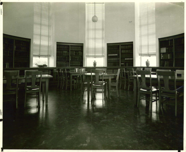 Library located in the rotunda of Adrian Hall