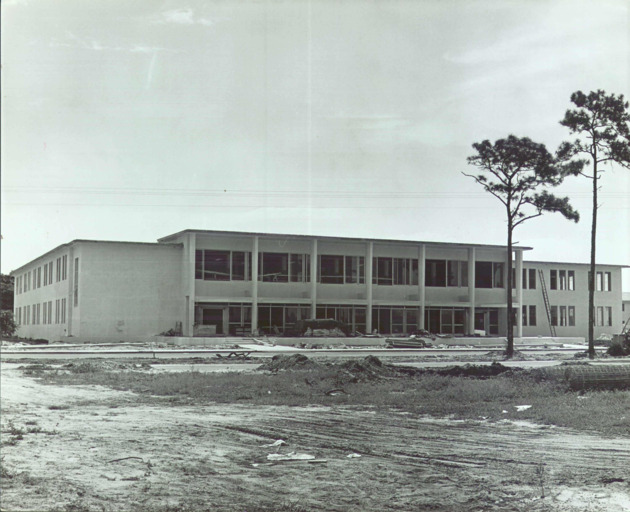 Construction of Thompson Hall nearing completion