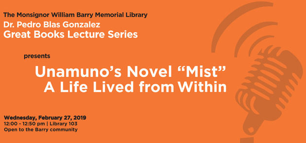 Unamuno's novel "Mist" a life lived from within