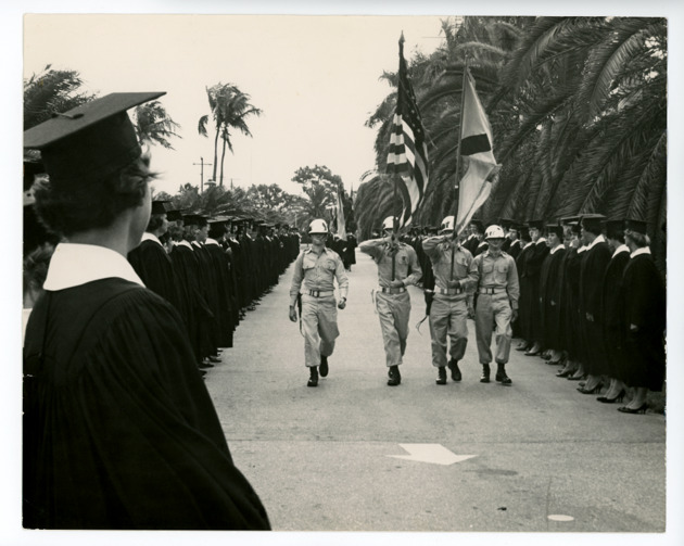 Formal academic procession on Pan American Day, 1959