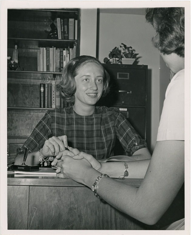 Student Council President 1962-1963, Judith McClesky