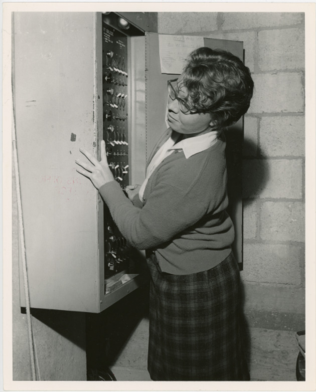 Teresa Frazals, theatre technician